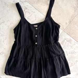 Ladies, black tank, size large… Only worn once
